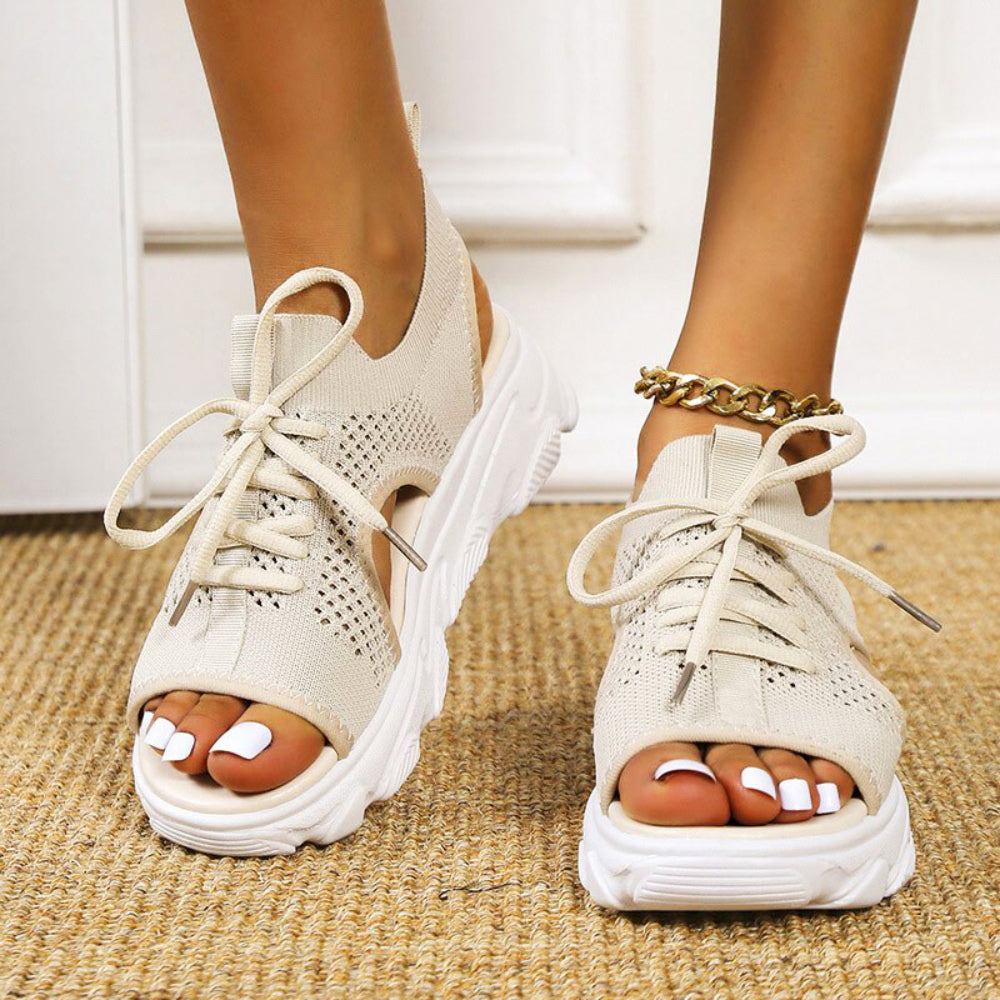Summer Comfortable orthopedic Sandals with Platform Sole