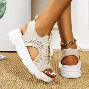 Summer Comfortable orthopedic Sandals with Platform Sole